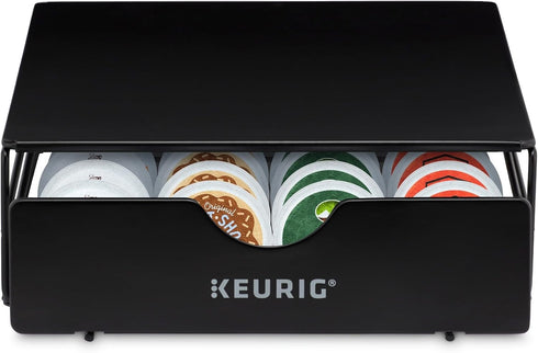 Keurig Slim Non-Rolling Storage Drawer, Coffee Pod Storage, Holds up to 24