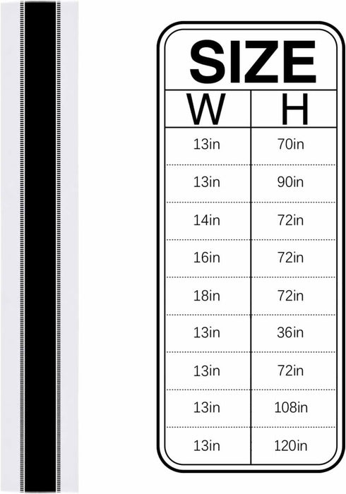 Futuregrace Wedding,18x72inch Black Table Runners, Farmhouse Stripes Table Runner Dresser Scarves,Non Slip Decortaive