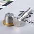 RECAPS Stainless Steel Coffee Tamper Tool Compatible with Nespresso Machine Refillable Filter Pressing 24mm