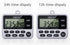 XREXS 4-Channel Digital Kitchen Timer Clock - Large LCD Display, 4 Groups Simultaneous Timing Countdown