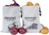 Reusable Potato Onion Storage Bag, 2 Packs with Drawstring Closure for Pantry Vegetable Storage