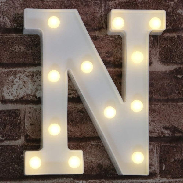 Pooqla LED Marquee Letter Lights Sign, Light Up Alphabet Letter for Home Party Wedding Decoration