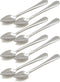 Grapefruit and Dessert Spoon, Stainless Steel with Serrated Edge, 7-inch, Set of 8