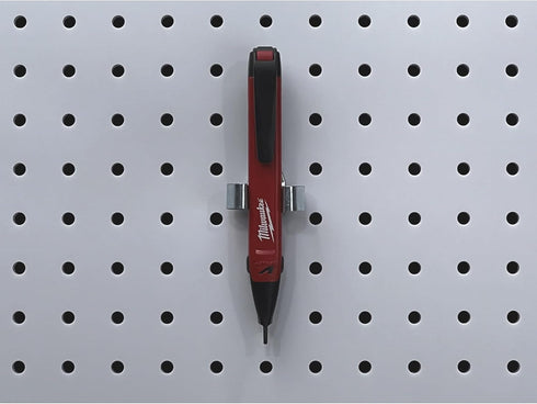 Triton Products Spring Clip Pegboard Hook - 1 1/8", Pack of 10, Chromate Dipped Steel Durahook