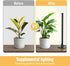 72 5000K Light,1.4FT Vertical Grow Light, LEDs Full Spectrum Light Bar, Wide Illumination Area Desk Stand Plant Lamp