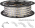 100 Pack LED Rope Light Mounting Brackets, Outdoor Rope Light Fixing Clips for 14-15mm Width Rigid Rope Light Holder