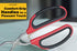 Scissor Tongs 11-Inch Heavy Duty Cooking Tongs, Stainless Steel