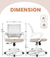 NEO CHAIR Office Desk Computer Chair Ergonomic Mesh Gaming Cushion Seat with Comfy Lumbar Mid Back Support Adjustable