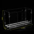 evron Countertop 2 Pack(Simple Paper Towel Dispenser & Wall Mount Clear One-Hand Pull C Fold Z Fold Trifold