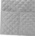 Espresso Machine Quilted Protective Cover, Washable Dust Cover for Kitchen Appliances, Grey Coffee Machine Cover