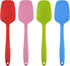 Silicone Spatulas, 10.6 inch Rubber Spoon Spatula Heat Resistant One Piece Design Seamless Non-Stick Spoonulas Flexible Scrapers Baking Mixing Tool (4 Pcs) by MOACC