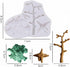 3Pcs/Set Forest Animal Silicone Fondant Molds, Squirrel, Chocolate Candy Moulds for Cake Decorating