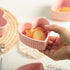 Sizikato Heart-Shaped Porcelain Souffle Dishes, Ramekins - 3.5 Inches for Souffle, Creme Brulee and Dipping Sauces - Set of 4 by Sizikato