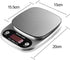 Digital Food Scale, 22 lbs/10kg Multifunction Kitchen Scale with Large Back-lit LCD Display
