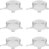 unwasted Reusable Silicone Lids (X-Small), Silicone Covers for Food Storage, Pack of 6