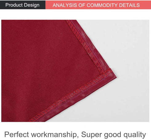 PU Kitchen Oil and Waterproof Aprons for Women, Pocket for Cooking and Washing