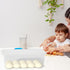 Vababa 2-Pack 16 L Pizza Dough Proofing Box with Lid, Clear Food Storage Container for Pizza