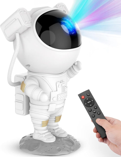 Star Projector Galaxy Night Light - Astronaut Space Projector, Starry Nebula Ceiling