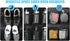 28 Closet Over the Door Shoe Organizer Mesh Pockets Hanging Shoes storage Shoe Rack for Entryway Bedroom Bathroom