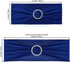 50PCS Spandex Chair Sashes Bows - Babenest Premium Stretch Chair Cover Band with Buckle Slider Universal Elastic Chair