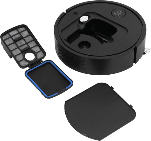Robot Vacuum Cleaner, 4 in 1 Portable USB Rechargeable Mini Smart Sweeper with 450ml Large Capacity Dust Box