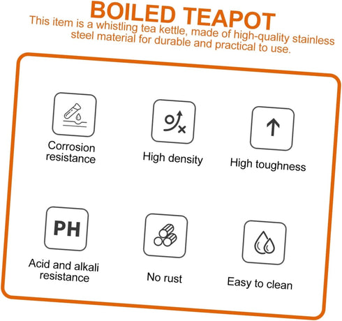 Pot Water Kettle Metal Coffee Filter Cast Iron Tea Kettle Tea Kettle for Stove Top Coffee Filters Heating Teakettle for Gas Stove Make Tea Stainless Steel Field Cast Iron Pan by SWOOMEY