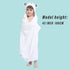 30 50 INCH 3-10 HIPHOP PANDA Hooded Towel for Kids - Viscose Derived from, X Large Size for Yrs - Premium Kids Bath