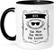 3dRose Jefe - The Man The Myth The Legend Dad Father Boss Chief in Spanish - Two Tone Black Mug, 11oz