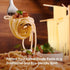 8 iSiLER Natural Beech Wood Pasta Drying Rack with Branches, Easy to Transfer for Drying Pasta and Spaghetti, Special