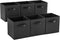 MAX Houser Fabric Cloth Storage Bins,Foldable Storage Cubes Organizer Baskets with Dual