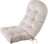 Big Hippo Indoor Adirondack Chair Cushion, Tufted High Back Patio Chair Cushions Soft Thicken Patio Seat Pad for Home
