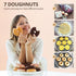 Electric Non Stick Doughnut Maker, Toaster Donut Machine for Home Snacks, Makes 7 Doughnuts