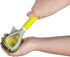 Casabella 4 'n 1 Avocado Tool, Green/Grey
