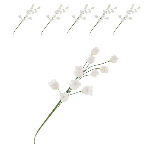 Global Sugar Art Lily of the Valley Sugar Cake Flowers Filler Spray,