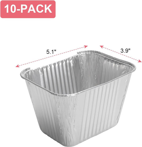 10-Pack 2/3/4 GGC1643M GGC1643L GGC2241L Grill Grease Cup Catcher with Aluminum Drip Pans Liners for Pit Boss Burner