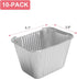 10-Pack 2/3/4 GGC1643M GGC1643L GGC2241L Grill Grease Cup Catcher with Aluminum Drip Pans Liners for Pit Boss Burner