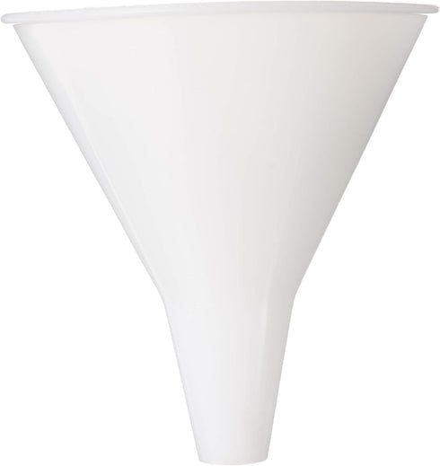 Hutzler 32-Ounce Wide Plastic Funnel, Natural