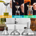 Kitchen Funnels for Filling Bottles, YGDZ 3pcs Small/Medium/Large Food Grade Stainless Steel Set for Essential Oil