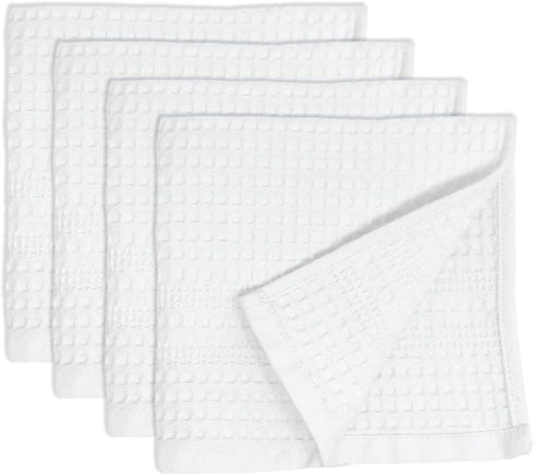 GILDEN TREE Waffle Towels Wash Cloths for Showering, Exfoliating Washcloth Face Towels,