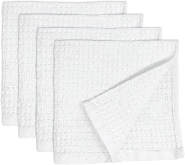 GILDEN TREE Waffle Towels Wash Cloths for Showering, Exfoliating Washcloth Face Towels,