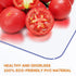 24x60 Inch 1.5mm PoPoTo Dining Room Tablecloth Clear Plastic Table Cover Protector Clear Table Pad Heat Resistant