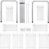 Flagship 2 Tier Under Sink Organizers and Storage Rack, Expandable Cabinet Shelf for Kitchen Bathroom, Silver