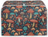 Toaster Cover 4 Slice, Forest Mushroom Wide Slot, Machine Washable with Hang Loop (16x16") 2PCS