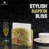 5.5" Inches Countertop Radicaln Marble Napkin Holder Green Onyx Handmade Simple Modern Home & Kitchen Napkins Paper