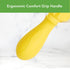 Tovolo Citrus Reamer Juicer with Seed Catcher Manual Fruit Juicer for Lemons Limes Oranges Tangerines Pomegranates