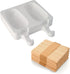 Silicone Easy Ice Cream Bar Mold, Set of 2, Classic by Silikomart