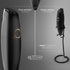 Milk Frother Matte Black, Handheld Electric Whisk with 19000 rpm, Includes Book Recipes & Stainless Steel Stand