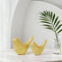 2 Pcs Ceramic Small Bird Figurines Modern Animal Statues for Home Room Decor and Bedroom Decor and Bookshelf Display