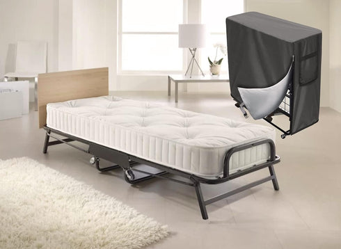 BOSKING 39"x15"x45" Inch Folding Bed Protective Cover Heavy Duty Indoor/Outdoor Universal Rollaway Chair Storage Cover