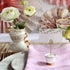 Kate Aspen Place Card Holders, Tea Time Whimsy, Teapot and Teacup, Set of 6, Pink